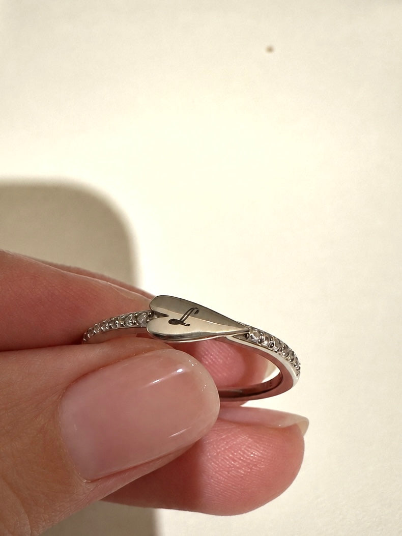 Anillo Personalizable Corazón