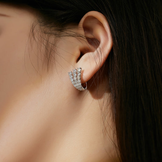 Aros Triple Brillo