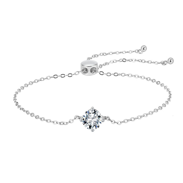 Pulsera Punto de Luz Moissanita