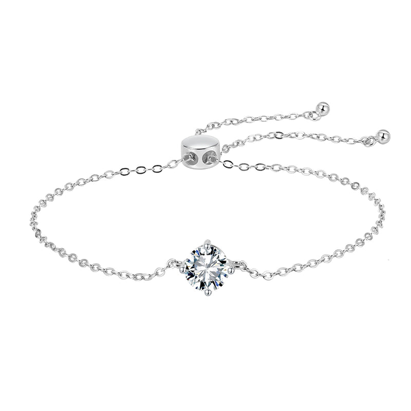 Pulsera Punto de Luz Moissanita