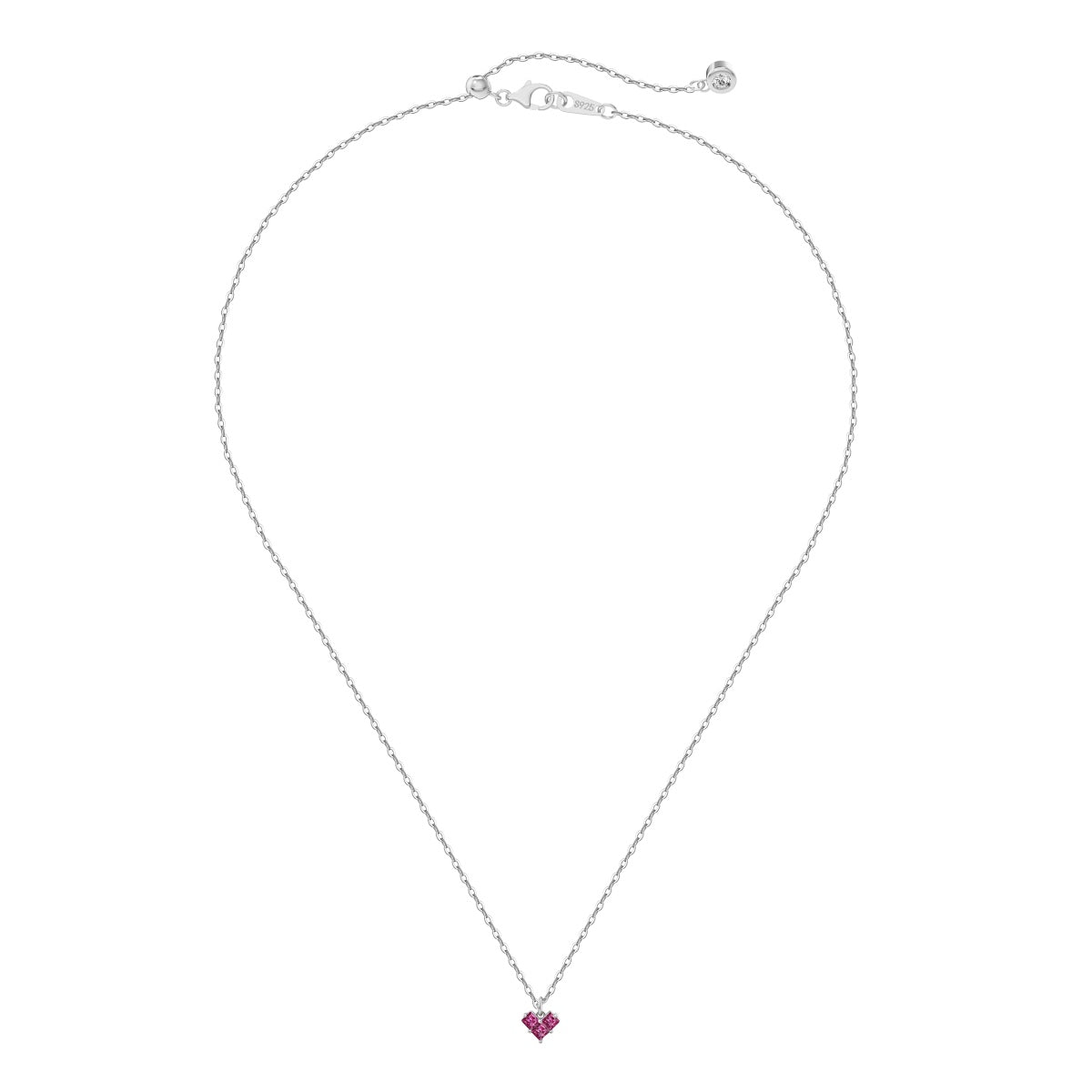 Collar corazón minimal