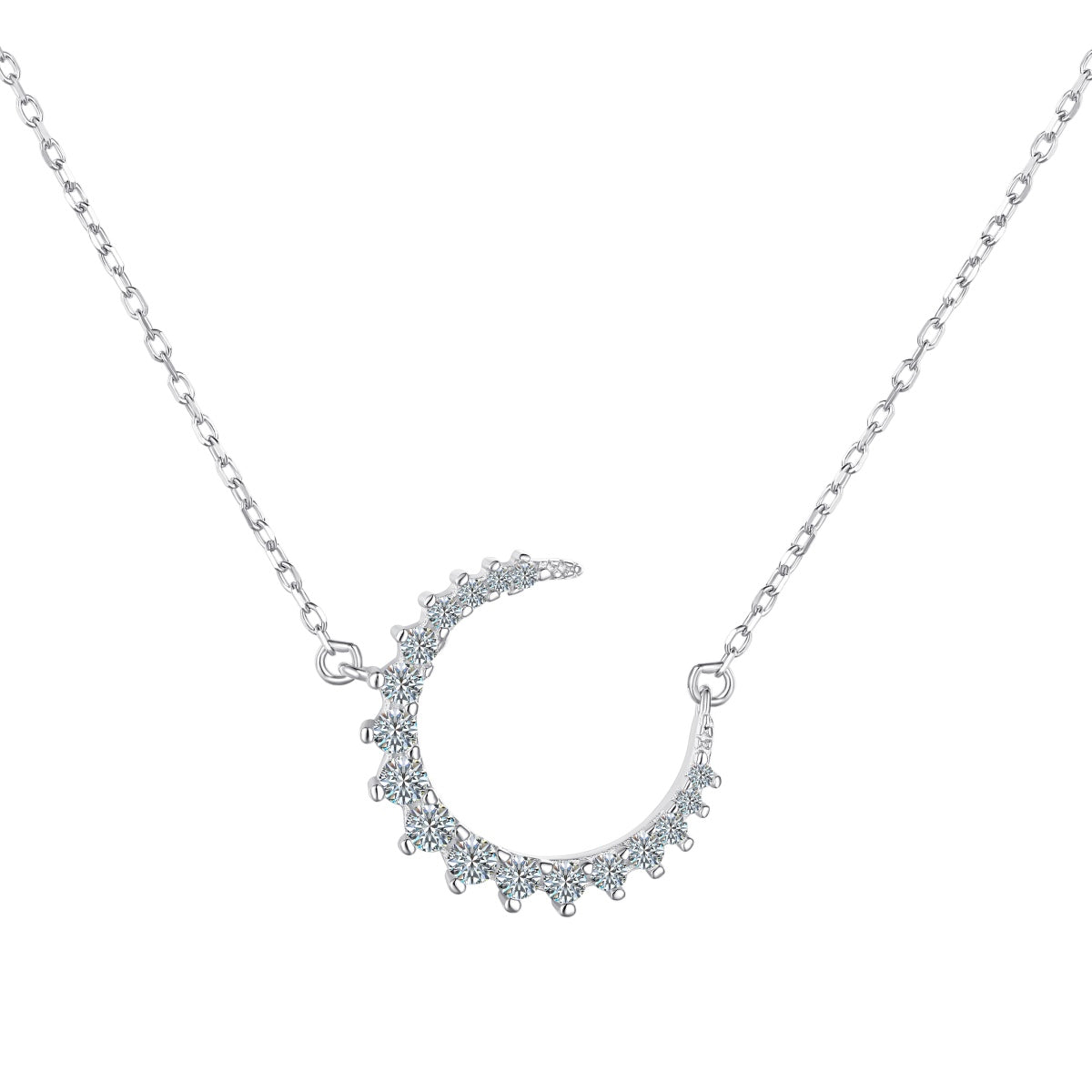 Collar Selene Moissanita