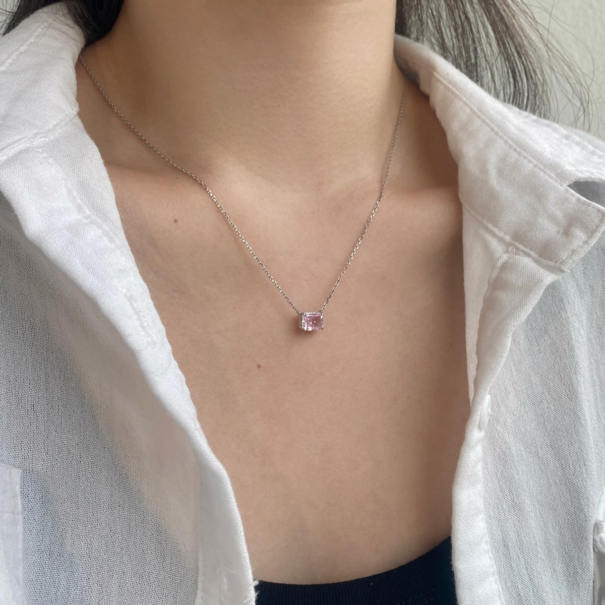 Collar Luz Rosa