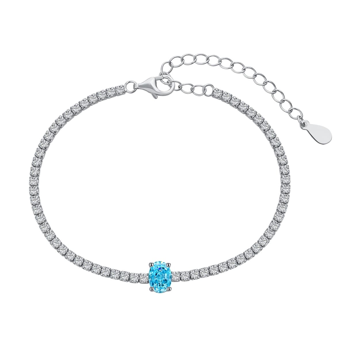 Pulsera tenis Ovalo